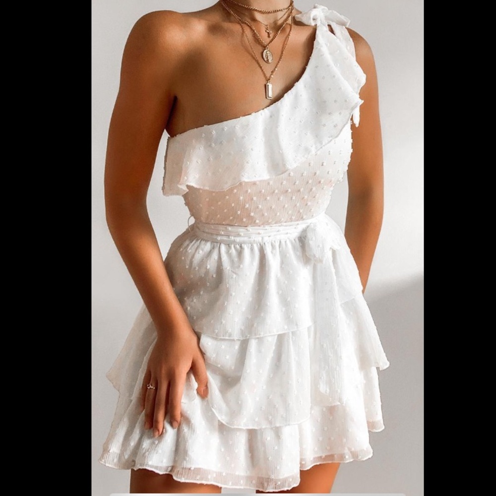 Showpo white dress